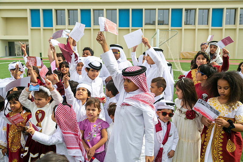 The Hamilton International School in Doha celebrates its first International Day
